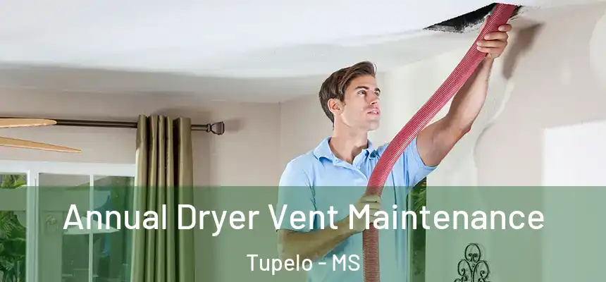 Annual Dryer Vent Maintenance Tupelo - MS